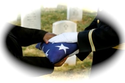 Burial Flag picture